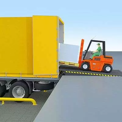 Платформа с поворотной аппарелью SL Платформа с поворотной аппарелью SL